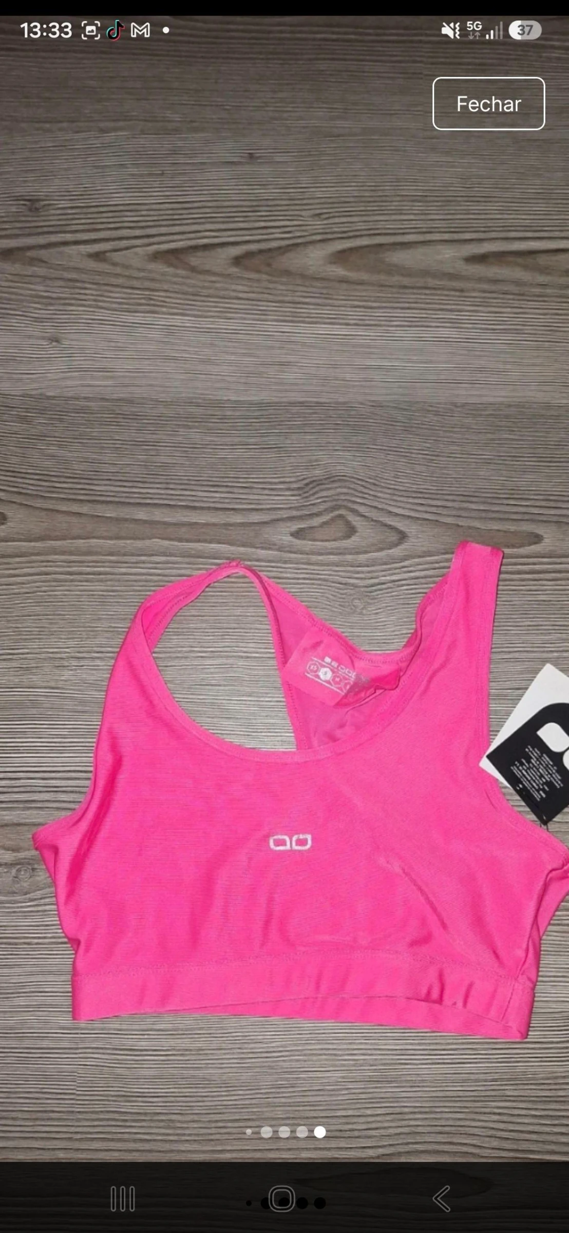 Tope desportivo marca Doone tamanho S – photo 7